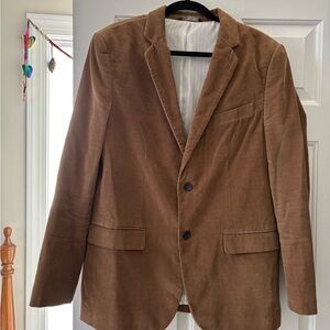 Banana Republic Tan Corduroy Blazer